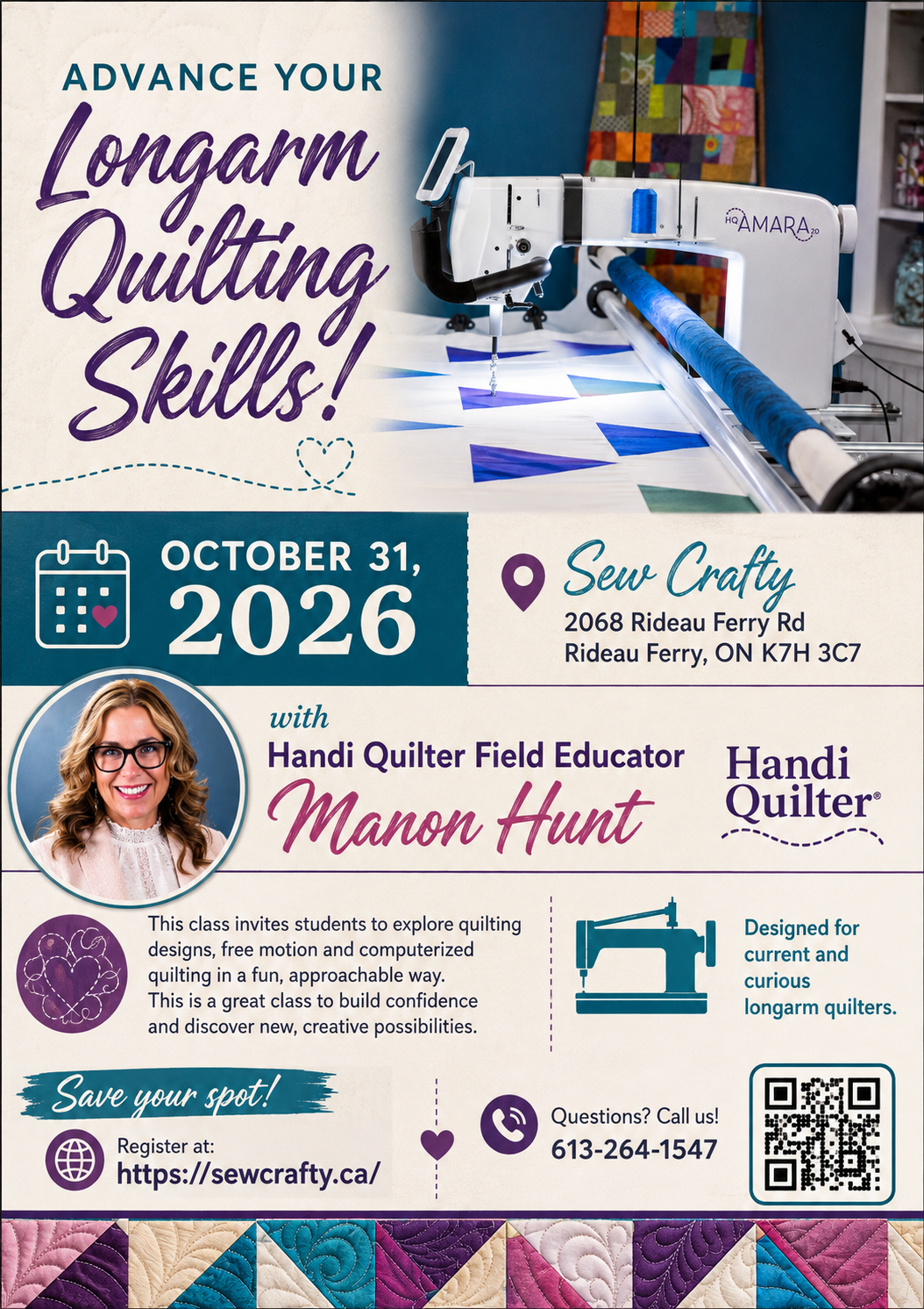 Handi-Quilter Workshop